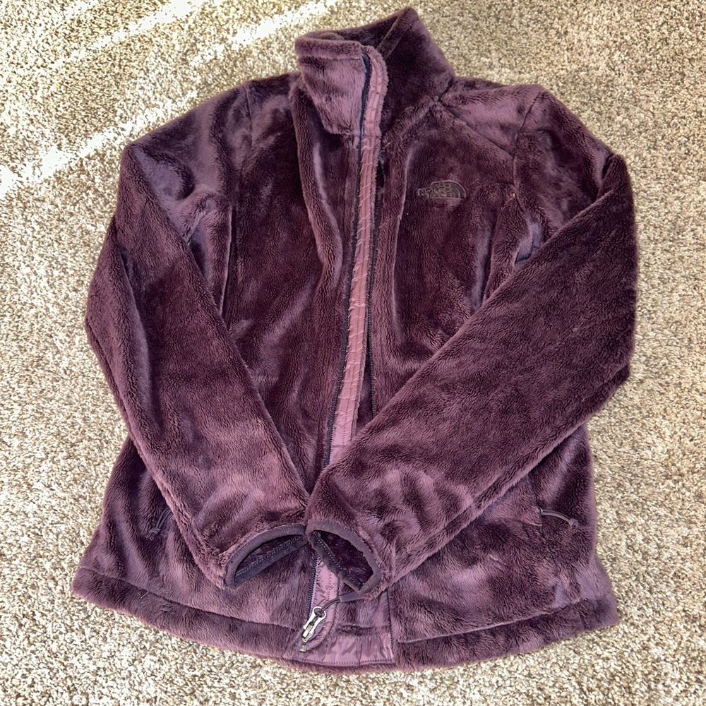 North face zip up jacket